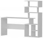 Kirjutuslaud ja riiul Kalune Design Next 788DEC3805, valge v.