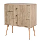 Kummut Kalune Design Trio 728, tamm v., 90 cm x 80 cm x 40 cm
