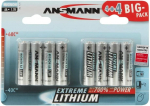 Patareid Ansmann Extreme Lithium, AA, 1.5 V