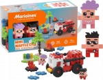 Konstruktor Marioinex Mini Waffle Tulet&otilde;rjeauto 903193, 80 tk