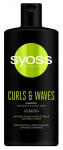 &Scaron;ampoon Schwarzkopf SYOSS Curls & Waves, 440 ml