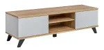 TV-laud ASM Bogota Bogota, tamm v./valge v., 160 cm x 45 cm x 45 cm