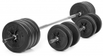 Raskuste komplekt Gymstick Vinyl Barbell & Dumbbell Set, 60 kg