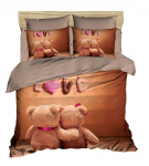 Laste voodipesukomplekt Mijolnir 208 178PRL1381, pruun v., 160 x 220 cm