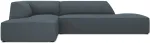 Nurgadiivan Micadoni Home Ruby Modular 4 Seats, sinine v., vasak, 273 x 180 cm x 69 cm