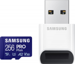 M&auml;lukaart Samsung Pro Plus, 256 GB, 180 Mb/s - 130 Mb/s