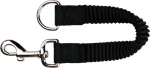 Koera rihm Trixie Shock Absorber, must v., XS/S