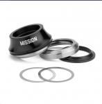 Jalgratta laager Mission Turret Headset Black, alumiinium, h&otilde;be/must