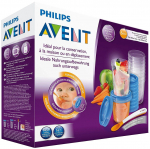 Konteinerite komplekt imikutoidu jaoks Philips Avent Food Storage Cup, 6+ kuud, plastik, l&auml;bipaistev v./sinine v.