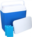 K&uuml;lmakast Edco, sinine/valge, 25 x 38 cm, 24 l