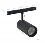 Valgusti siinide jaoks Modoled Magnetic MLP1044M, LED, 3000 - 6000 &deg;K, 1 x 20 W, must v.