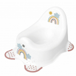 Laste WC pott Keeeper Rainbow, valge, 24 cm x 38 cm x 27 cm