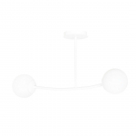 Valgusti rippuv Emibig Halldor 2, E14, 2 x 10 W, valge v.