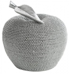 Dekoratiivne kujuke Eldo Apple, h&otilde;be, 12 cm x 12 cm x 13 cm