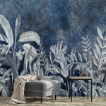 Fototapeet Artgeist Night Jungle, 70 cm x 70 cm