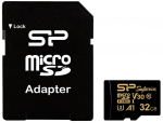 M&auml;lukaart Silicon Power Golden Series, 32 GB, 100 Mb/s - 80 Mb/s