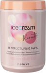 Juuksemask Inebrya Ice Cream Keratin Restructuring, 1000 ml