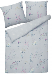 Voodipesukomplekt Shumee Evergreen, helesinine v., 80 x 80 cm, 155 x 220 cm
