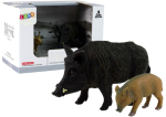 Kujukeste komplekt, metssead The World Of Animals, 2 tk, pruun v.