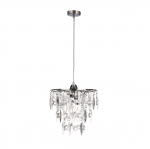 Valgusti rippuv Candellux Lighting Armo, E27, 1 x 60 W, l&auml;bipaistev v./kroom v.