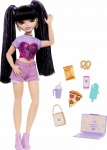 Nukk aksessuaaridega Mattel Barbie Dream Besties Renee, 30 cm, violetne v.