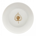 Taldrik magustoidu Ambition Selene Miechunka x 20 cm, kuldne/valge