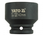 Kuusnurkne l&ouml;&ouml;gipistikupesa Yato YT-1092, HEX, 57 mm, 42 mm, 3/4"