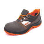 T&ouml;&ouml;saapad meeste Panda Safety Lamdba NEOS S1 SRC, ilma s&auml;&auml;reosata, ilma soojenduseta, oranž/hall, 39 suurus