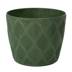 Lillepott Form Plastic Flow Petit Eco, plastik, &Oslash; 19 cm, roheline v.