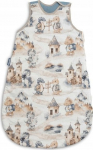 &Otilde;huke magamiskott beebile Sensillo Jeans, sinine v./pruun v./valge v., 80 cm x 50 cm