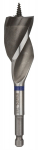 Puidu puur Irwin Blue Groove Power, puit, hex, 32 mm x 15.2 cm