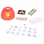 Joonistusprojektor, koos tarvikutega My First TA0108, punane