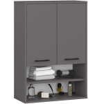 Seina vannitoakapp Akord Fin, grafiit v., 30.5 cm x 64.2 cm x 93.6 cm