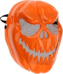 Mask lastele/t&auml;iskasvanutele 491662110, must v./oranž v., 24 cm x 16 cm