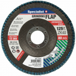 Kroonlehine lihvimisketas Specialist+ Grinding Flap, 125 mm