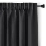Pimendav kardin Restilo Blackout, must v., 285 cm x 250 cm