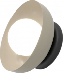 Valgusti seinale Emibig Ozzy K1, G9, 1 x 8 W, must v./beež v.