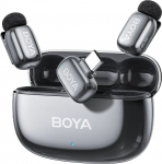 Juhtmevaba mikrofon Boya Mini 2-02 USB-C, lunar silver v.