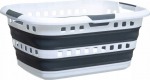 Pesukorv 5five 60390, 45 l, valge v./must v., 39.5 cm x 30 cm
