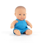 Beebinukk Miniland My Friends & Me Caucasian Boy, 21 cm, sinine v.