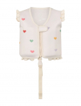 Ujumisvest Vanilla Copenhagen Hearts NEOV3126-1, valge v./mitmev&auml;rviline, 3-6 Y