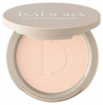 Kompaktne pulber IsaDora No Compromise Matte Longwear, 61 cool ivory, 7 g