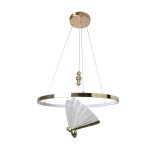 Valgusti lagi Light Prestige Marissa Ring, LED, 3000 - 6000 &deg;K, 2 x 33 W, kuldne v./valge v.