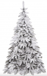 Kahjustatud pakendiga toode, Kunstj&otilde;ulupuu kaetud lumega Springos Caucasian CT0126, 250 cm, koos alusega