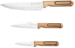 K&ouml;&ouml;ginugade komplekt Bergner Charcoal 39420, 3 tk
