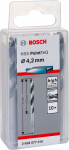 Metallist puurikomplekt Bosch PointTeQ 2608577210, metall, hss, silindriline, 4.2 mm x 7.5 cm