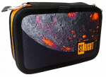 Pinal, koos tarvikutega St. Right Volcanic Moon, 19.5 cm x 12.5 cm, must v./hall v.
