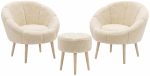 M&ouml;&ouml;blikomplekt Hanah Home Lida Wellsoft, sise, kreemjasvalge