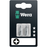 Otsikute komplekt Wera PH 1 + PH 2 + PH 3 x 25mm, PH2, 1 1/4"