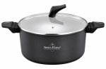 Kastrul Swiss Haus Lake Geneva SH-LC24B, &Oslash;24 cm, 4.97 l, must v.